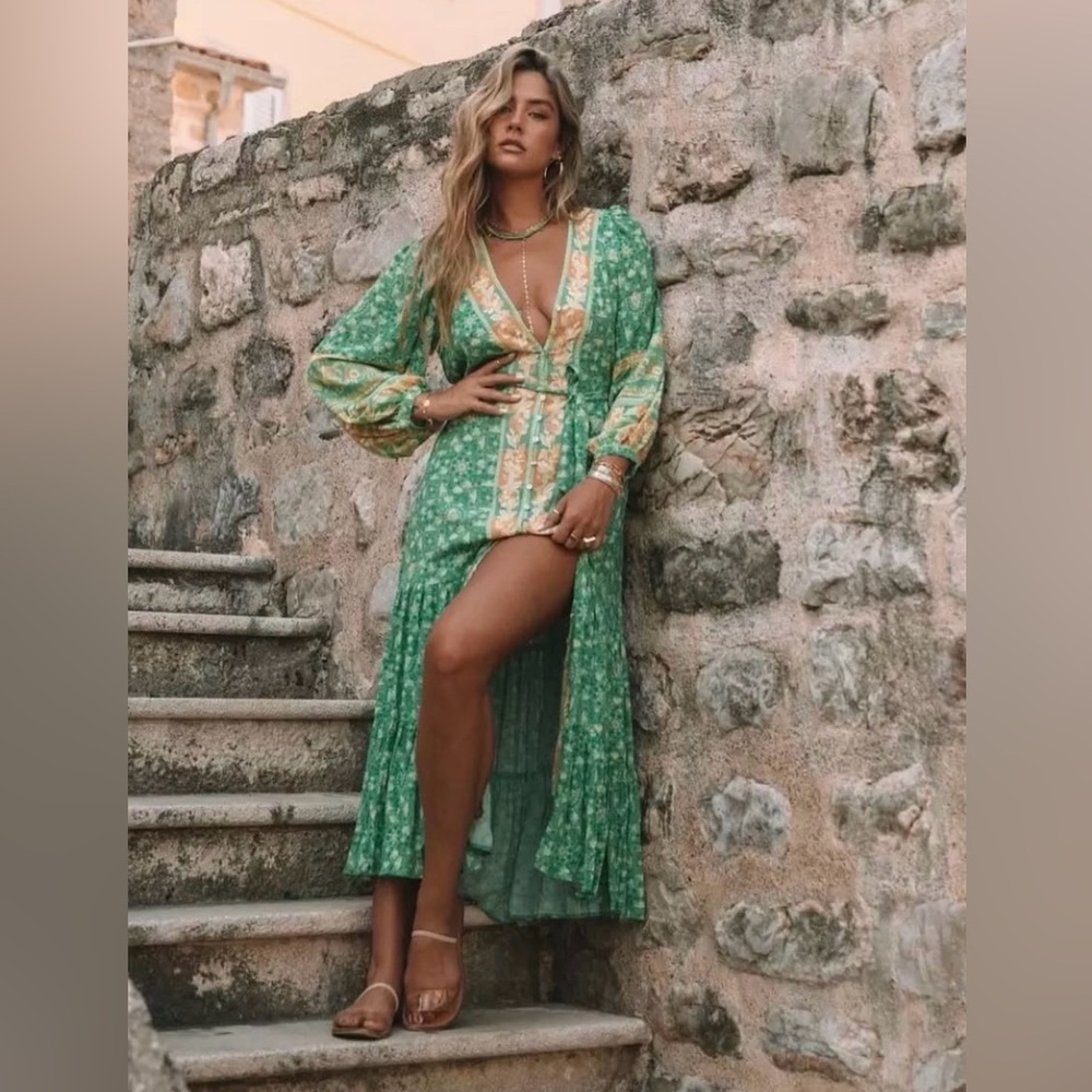 💥FLASH SALE Spell Madame Peacock Gown